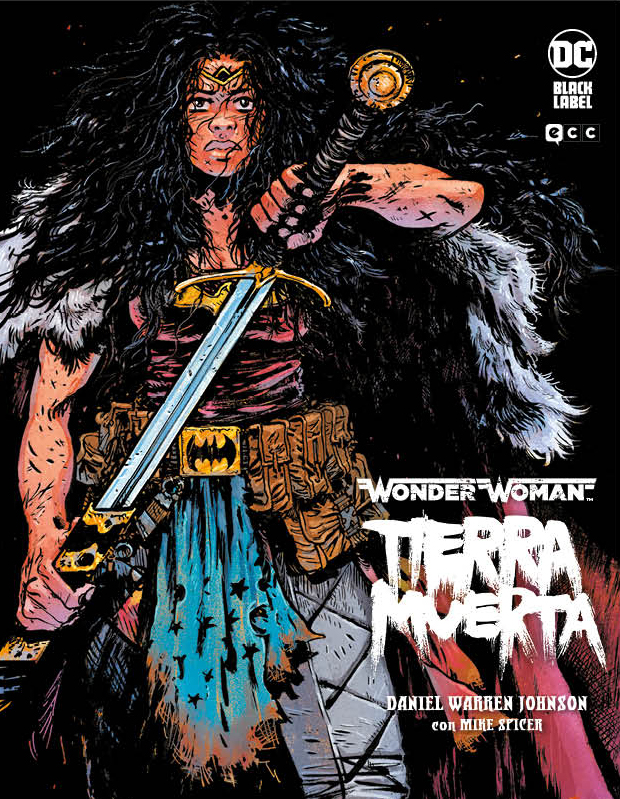 Cubierta wonder woman tierra muerta integral