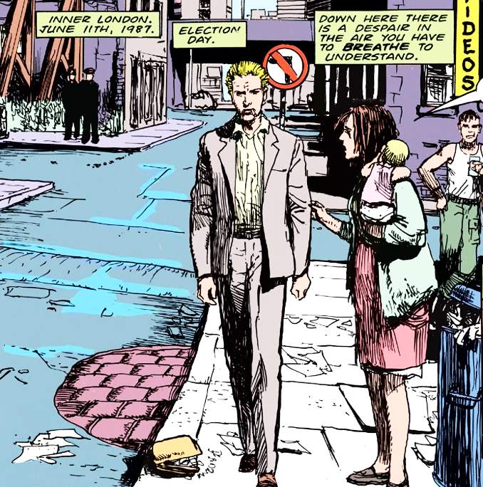 jamie delano presente hellblazer tome 1 avis critique review les 1ers pas de john constantine le sorcier le plus cynique de dc comics