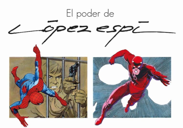 Reseña de El poder de López Espí, El arte de los superhéroes, de Dolmen Editorial