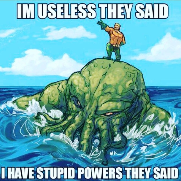 aqualad meme las cosas felices