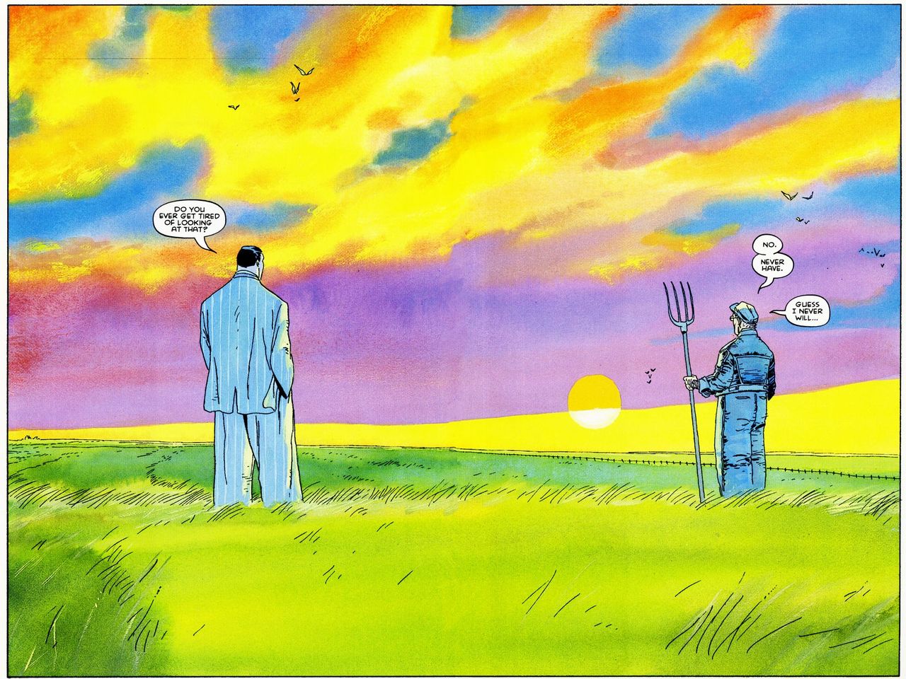 Superman las cuatro estaciones cosas felices 2