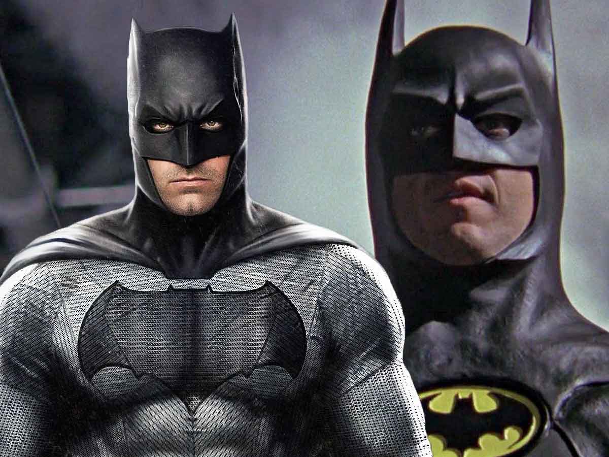 Ben Affleck y Michael Keaton Batman dc comics the flash