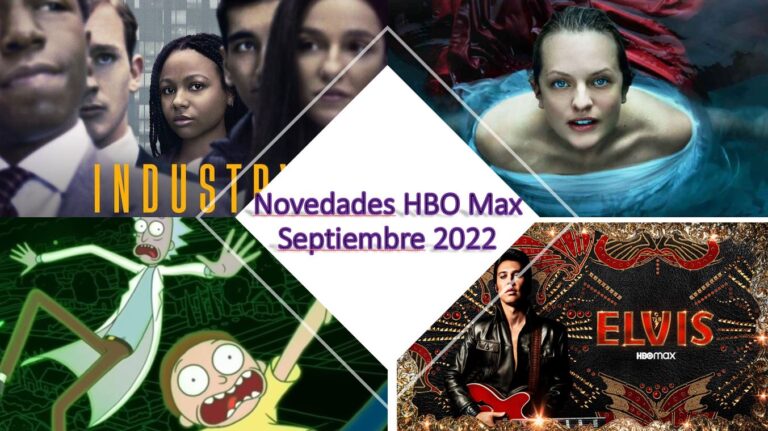 Novedades y estrenos de HBO Max para septiembre 2022.