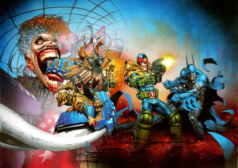 Batman y el Juez Dredd podrían volver a encontrarse