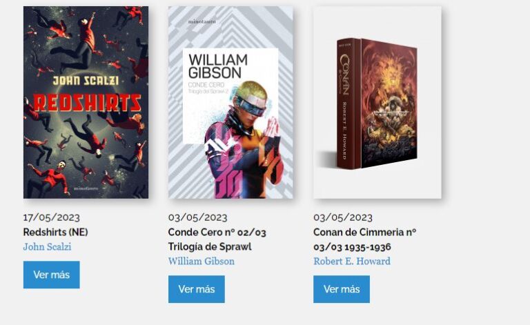 Novedades Minotauro mayo 2023