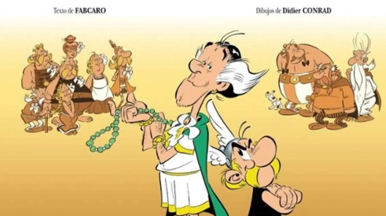 Reseña de El lirio blanco, el 40 álbum de Astérix