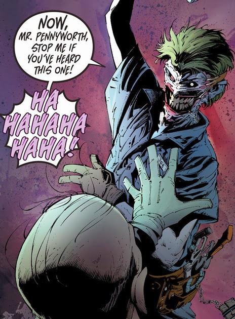 joker attacks alfred death of the family