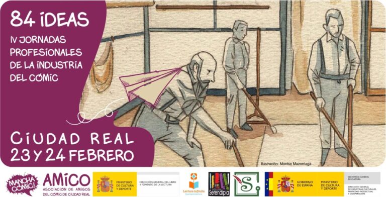 23 y 24 de febrero. 84 Ideas. IV Jornadas Profesionales de la Industria del Cómic.
