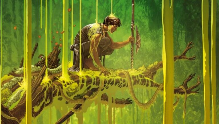 Reseña de Cazadores de Savia. Yermo Ediciones. Otro buen cómic del sello Hubble en este 2024.