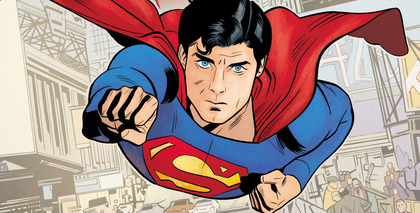 Portada comic Superman 78 de Reeves copia