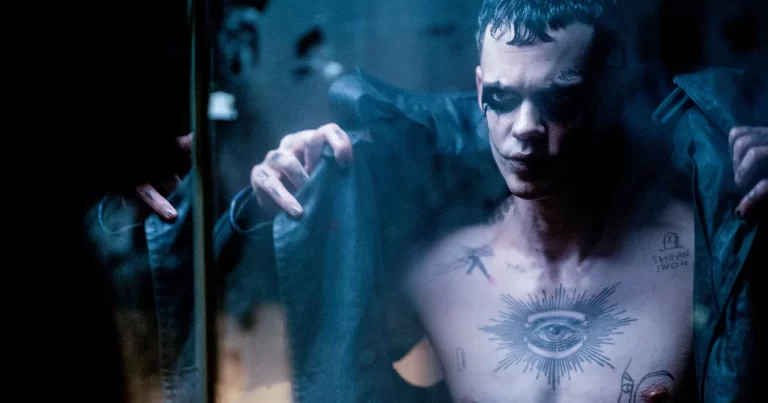 Primer vistazo a ‘The Crow’ (El Cuervo) de Bill Skarsgard y no sé si reír o llorar