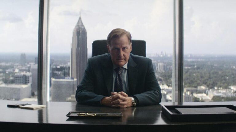 Todo un hombre, la mini-serie de Netflix con Jeff Daniels transmutado en Donald Trump