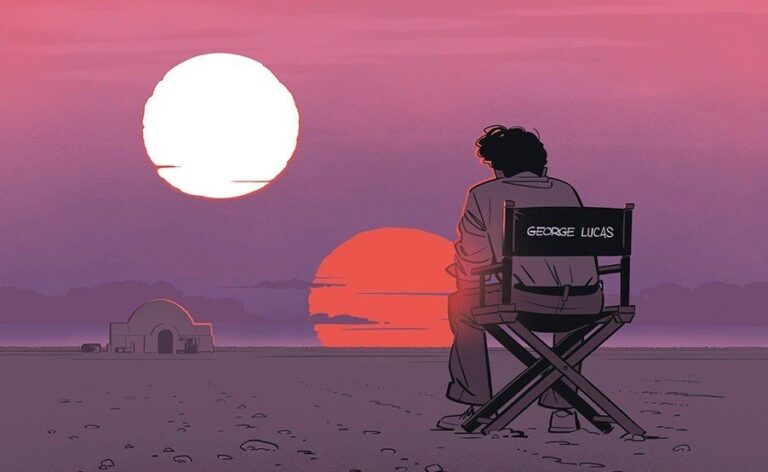 Reseña de Las guerras de Lucas (2024), el duro camino al éxito del creador de Star Wars.