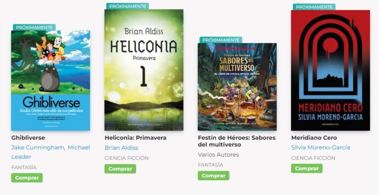 Novedades Minotauro enero 2025