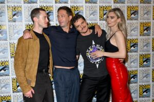 Fantastic Four First Steps Joseph Quinn Ebon Moss Bachrach Pedro Pascal Vanessa Kirby 5fe73df
