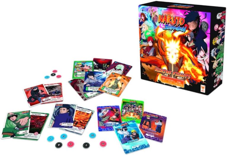 Naruto Shippuden: Combate de Ninjas. El juego de mesa donde perderás amigos más rápido que Sasuke en una reunión familiar
