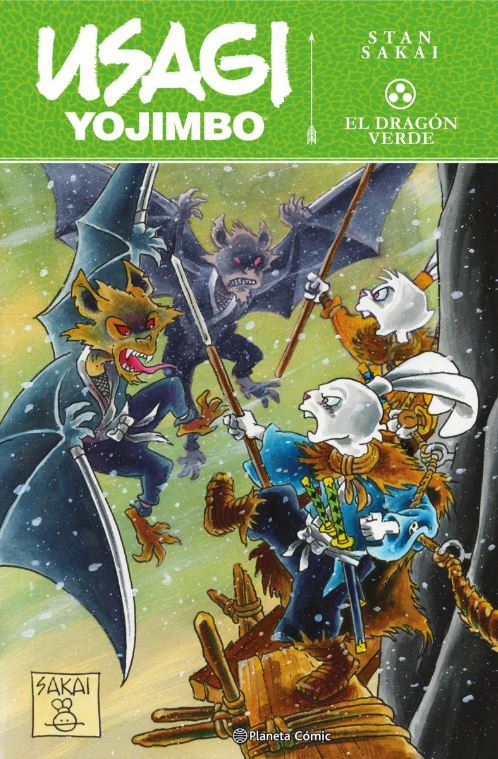 Usagi Yojimbo El Dragón Verde