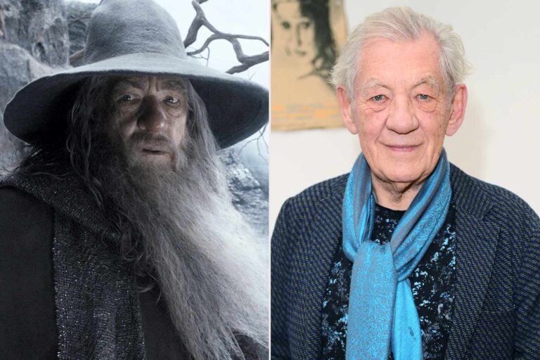 Sir Ian McKellen suelta dos pistas sobre Frodo y Gandalf y enciende toda la Comarca para la película «El señor de los anillos: La caza de Gollum»