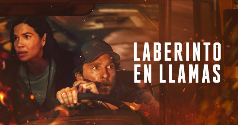 Crítica de Laberinto en llamas (2025), cine de catástrofes que merecía ser vista en pantalla grande.
