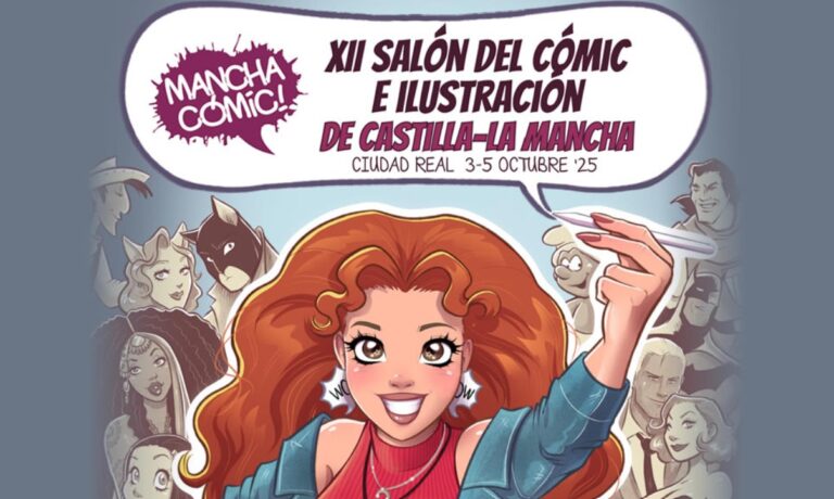 3, 4 y 5 de octubre. Manchacómic 2025: Cultura gráfica, comunidad y causa