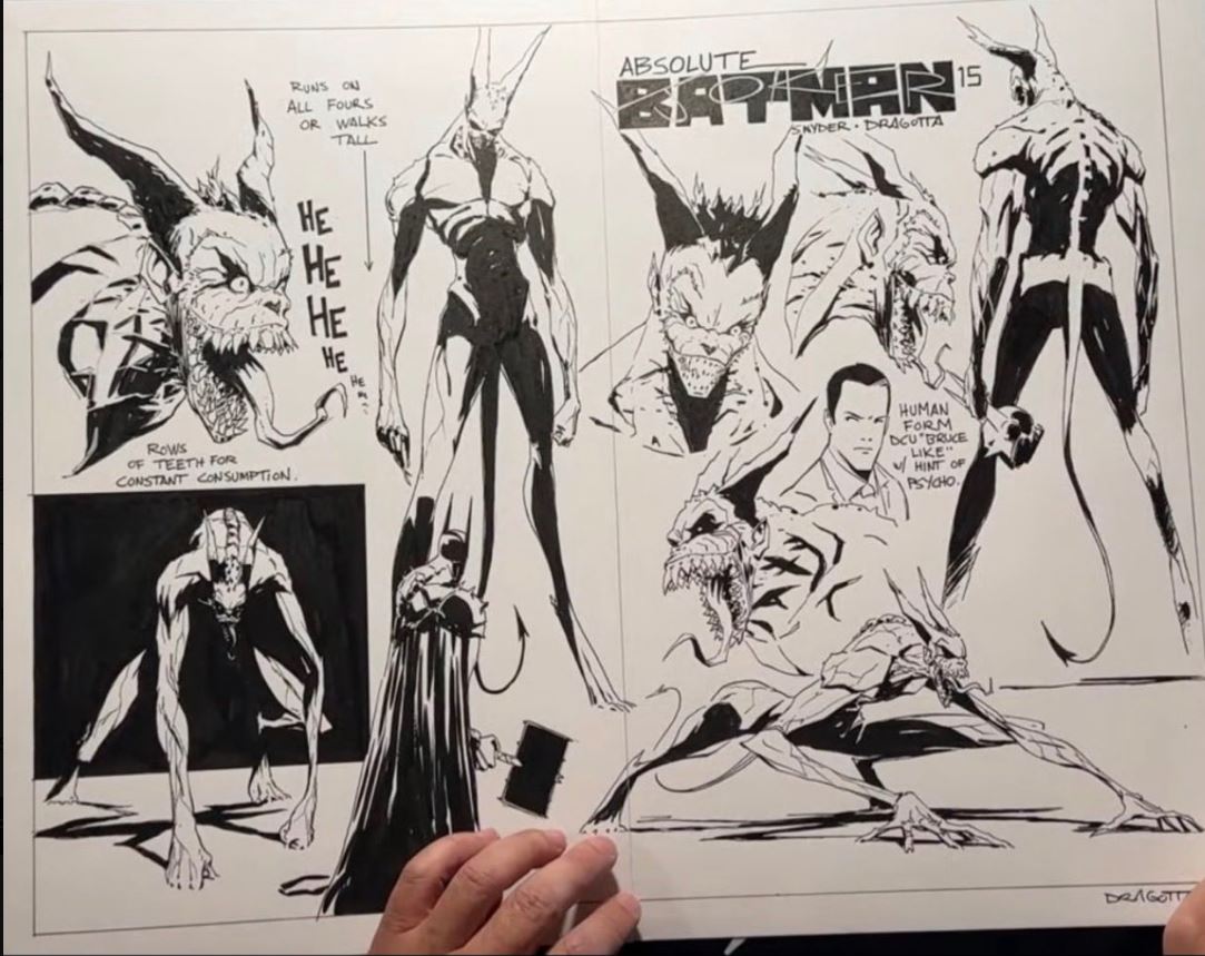 Absolute Batman: Una filtración revela el nuevo aspecto del monstruoso ...