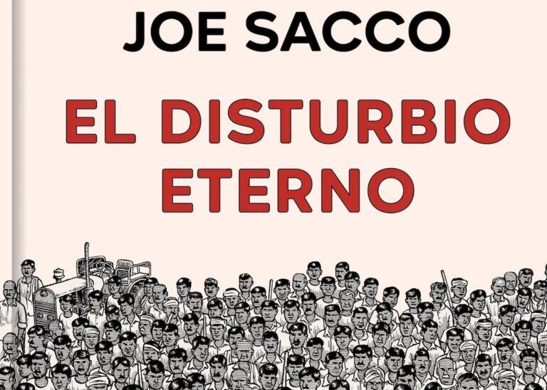 Reseña de El Disturbio Eterno de Joe Sacco. Entre sombras y testimonios: el arte de narrar el dolor