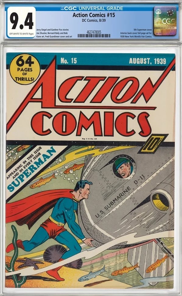 Superman Action Comics cosas felices