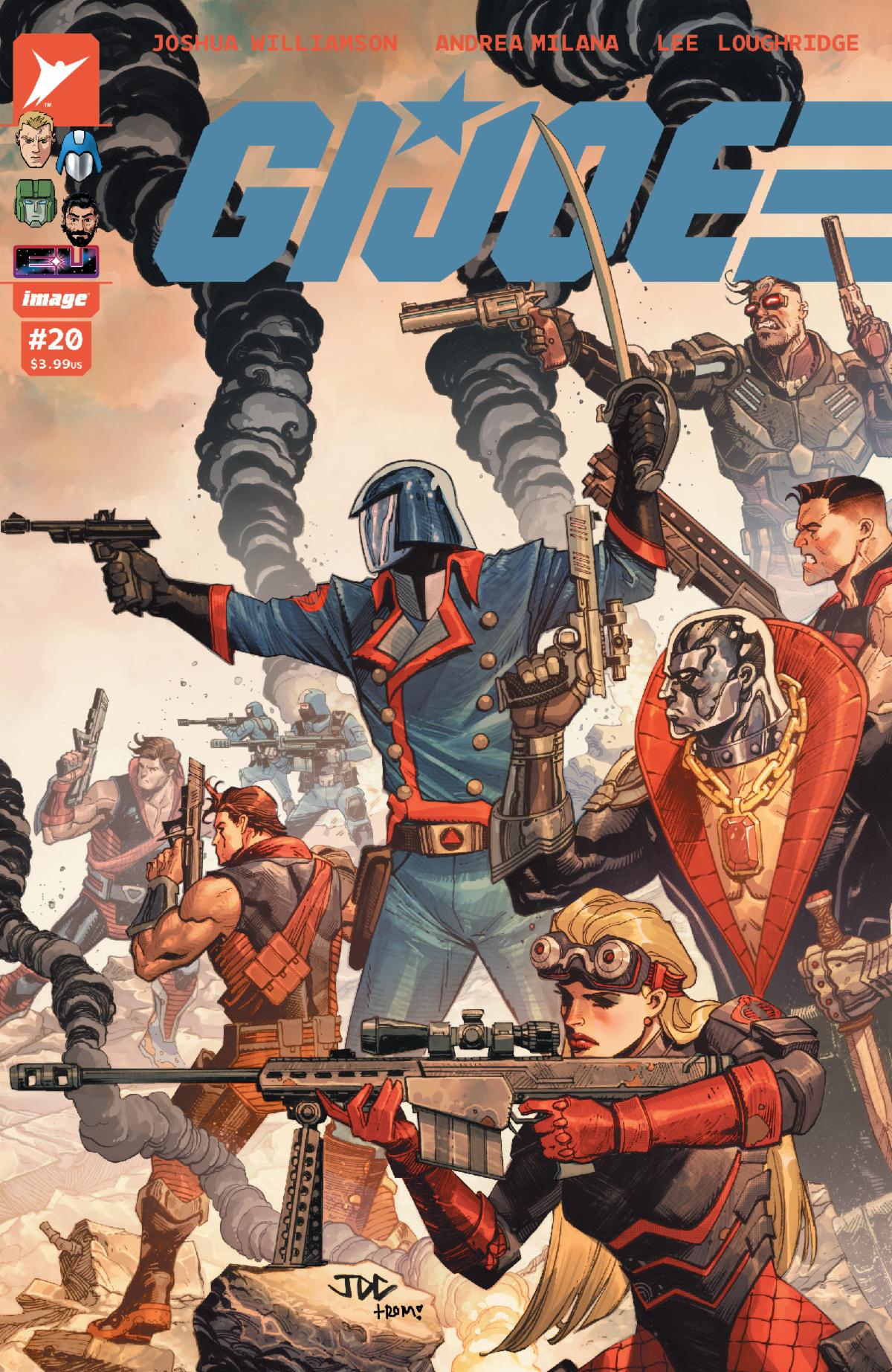 Skybound y Image Comics lanzan dos números esenciales de GI JOE que redefinirán el Universo Energon