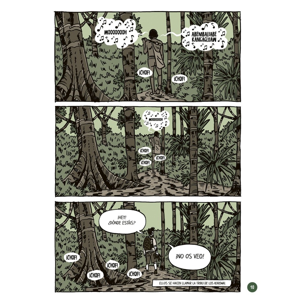 korowai Bang cosas felices