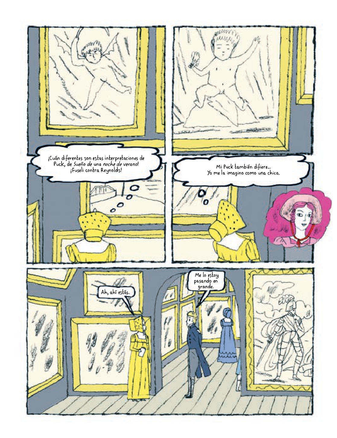 la vida novelesca de Jane Austen una biografia grafica cosas felices