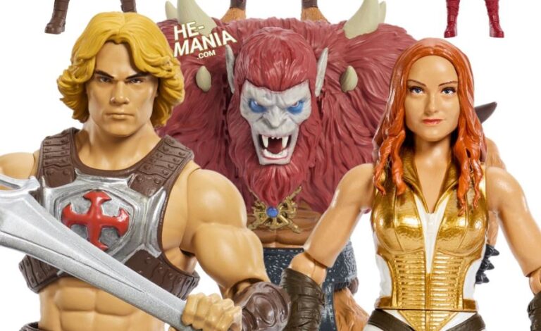 Los juguetes de Masters of the Universe revelan las primeras imágenes de la película