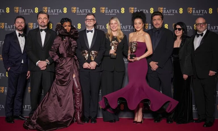Premios Bafta 2026: Una Batalla tras Otra fue la gran ganadora