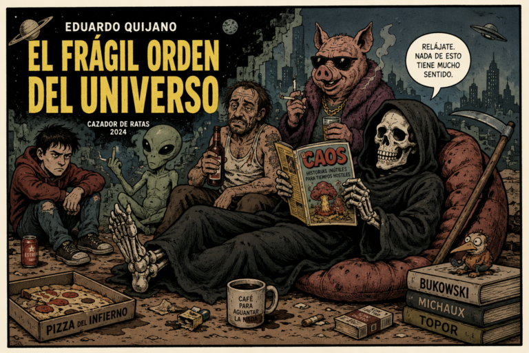 El frágil orden del universo, un libro para no parar de reír.