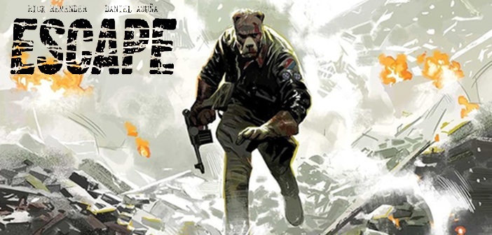 Reseña de Escape (2026). Un trepidante cómic bélico que profundiza en los dilemas morales de la guerra